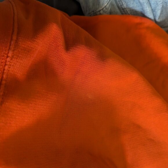 SANDRO - Orange "Love" Sweater - Sz S - Picture 6 of 12